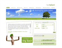 Tablet Screenshot of managingyourtalent.com